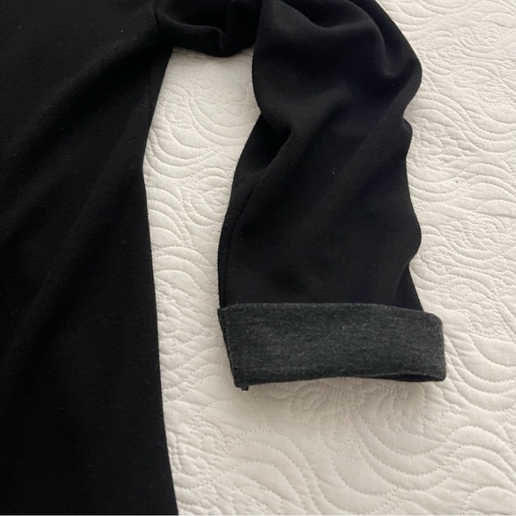 Cable and Gauge Top Scoop Neck 3/4 Length Roll Cuff Sleeve Size Large - Picture 6 of 13